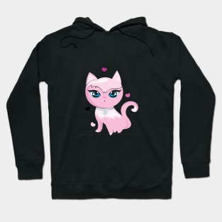 Pink Cat Hoodie